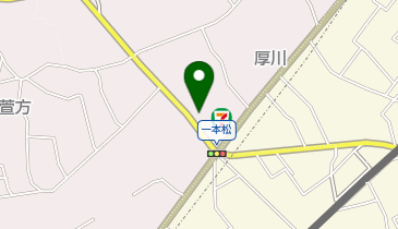 コインランドリー一本松店の地図画像