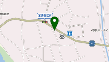 大型コインランドリー小茎店の地図画像