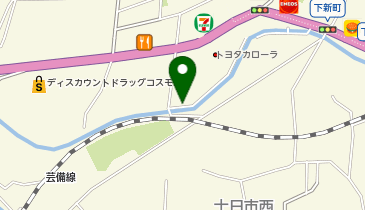 HAPPY-LAUNDRY十日市西店の地図画像