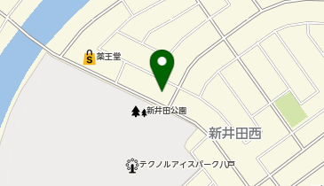 コインランドリーあらう君新井田店の地図画像