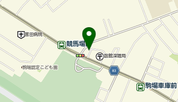 にこにこランドリー函館深堀店の地図画像