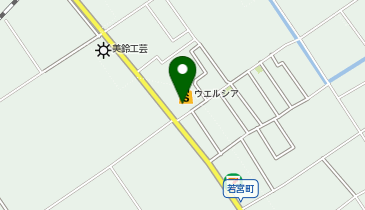 ウェルシア近江八幡店の地図画像