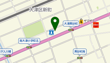 コインランドリーデポ姫路真砂店の地図画像