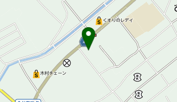 コインランドリー丹原の地図画像