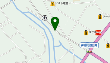 コインランドリー青い空御船店の地図画像