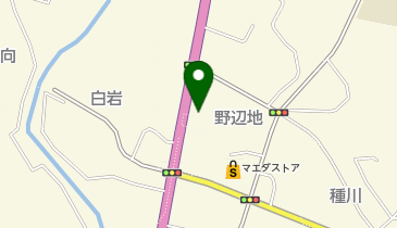 コインランドリーあとむくんの地図画像