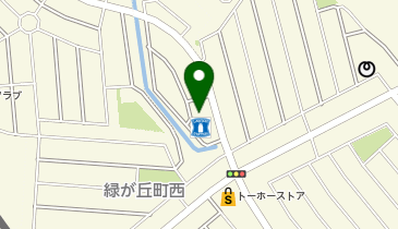 コインランドリーフジヤ緑が丘西店の地図画像