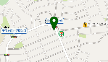 大型コインランドリーふぁいん千代ヶ丘店の地図画像