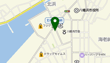 コインランドリーアクア北浜店の地図画像