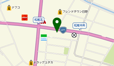 コインランドリーNaturaの地図画像