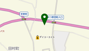 ランドリー専科おおつ野店の地図画像