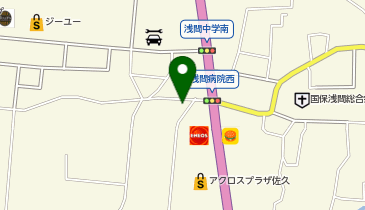 コインランドリー岩村田店の地図画像
