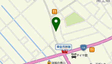 コインランドリー東金南店の地図画像