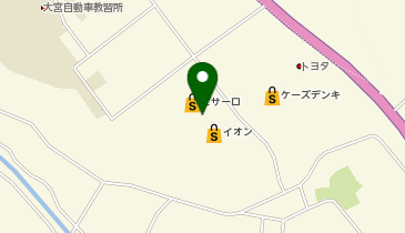 Wash-Me常陸大宮ピサーロ店の地図画像