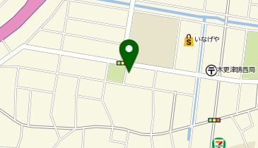 ランドリー専科請西店の地図画像