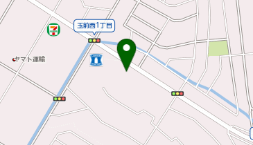 大型コインランドリー玉前店の地図画像