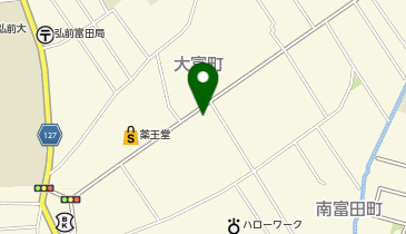 コインランドリーさくら富田店の地図画像