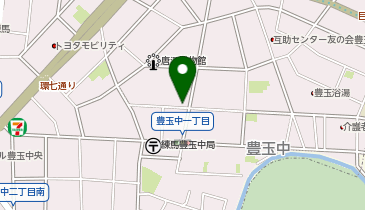 ピエロ豊玉北店の地図画像