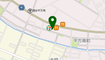 ふわっと越谷店の地図画像