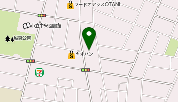 ランドリー専科小山城東店の地図画像