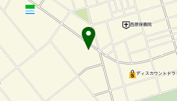 LaundryStore西原店の地図画像