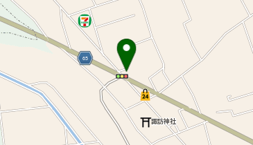 Wash&Dry下川入店の地図画像