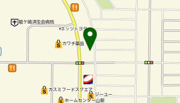 ファミリーランドリー松ヶ丘店の地図画像