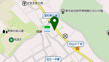 ピエロ小石川店の地図画像