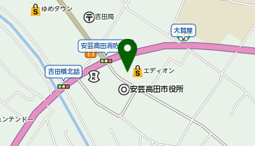 コインランドリー23(安芸高田市役所前店)の地図画像