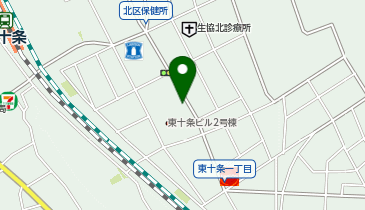ピエロ東十条店の地図画像