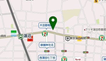 ピエロ西蒲田店の地図画像