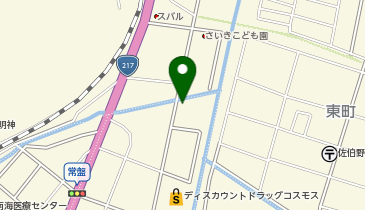 コインランドリーデポ佐伯常盤東町店の地図画像