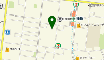 ピエロ蓮根店の地図画像