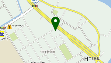 ランドリーデポ仙台田子店の地図画像