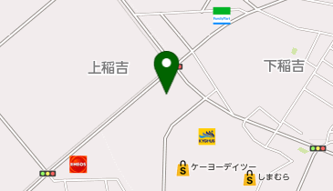 ランドリー専科千代田店の地図画像