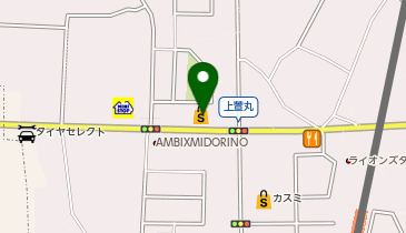 ランドリー専科みどりの店の地図画像