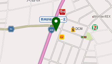 ランドリー専科つくば大穂店の地図画像