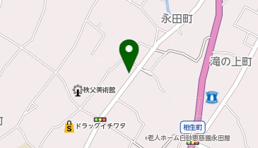 大型コインランドリー秩父永田店の地図画像