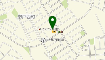 コインランドリー敷戸店の地図画像