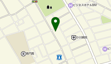 大型コインランドリー鳴門店の地図画像