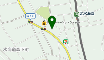 サンブルー水海道森下店の地図画像