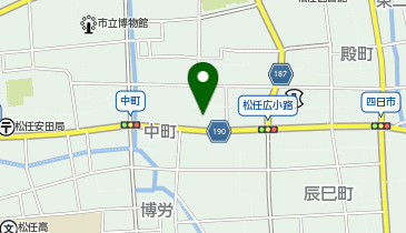 コインランドリーデポ白山中町店の地図画像