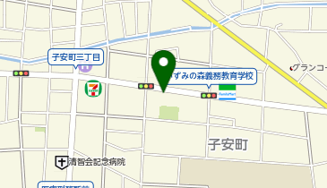 ピエロ子安町店の地図画像