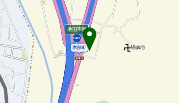 コインランドリー木部町店の地図画像