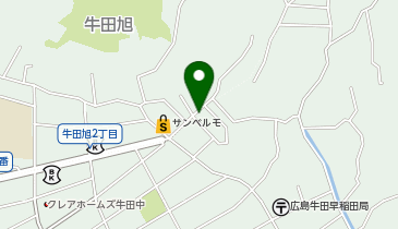 WASHPARK牛田早稲田店の地図画像