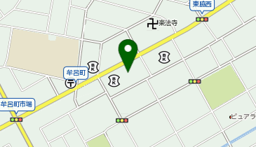 コインランドリーデポ豊橋東脇店の地図画像