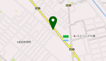 オテントサマー越谷下間久里店の地図画像