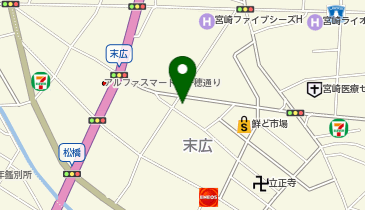 ランドリークラブの地図画像