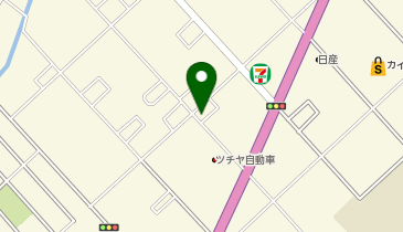 大型コインランドリー東金田間店の地図画像