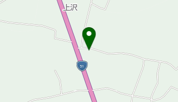 大型コインランドリー鉾田上沢店の地図画像